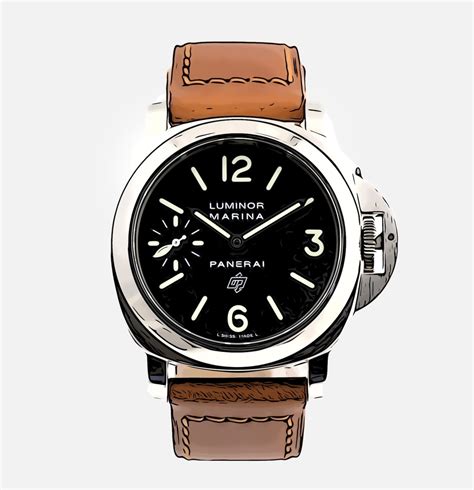 panerai op 6617|PAM00005 Luminor Marina Logo Acciaio .